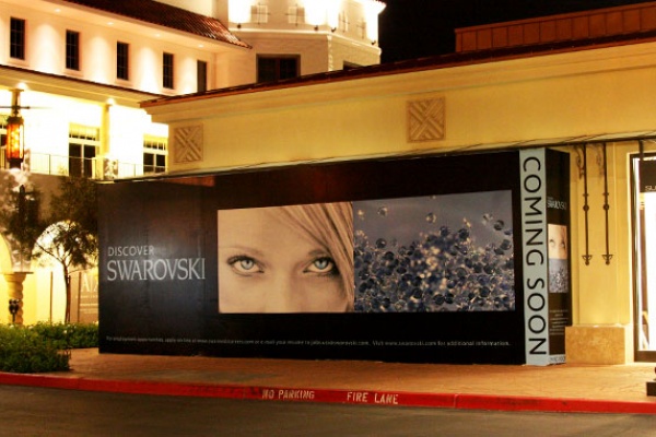 A Large Outdoor Sign Display in Las Vegas