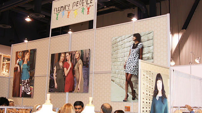 MAGIC05 224 LH.JPG N2N Bodywear had a booth at MAGIC Marketplace--four days  at the Las Vegas Convention center where apparel and accessories  manufacturers show their latest collections to retailers. Photographed by  Liz